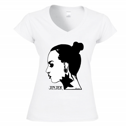 T-Shirt Donna Scollo V