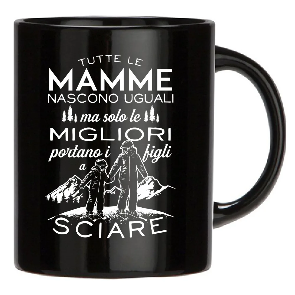Le Migliori Mamme portano i figli a Sciare...
