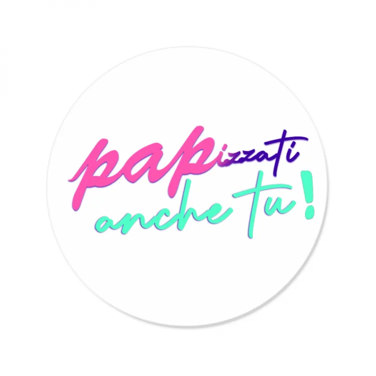 PAPmusic Papizzati anche tu!-Sticker-8cm
