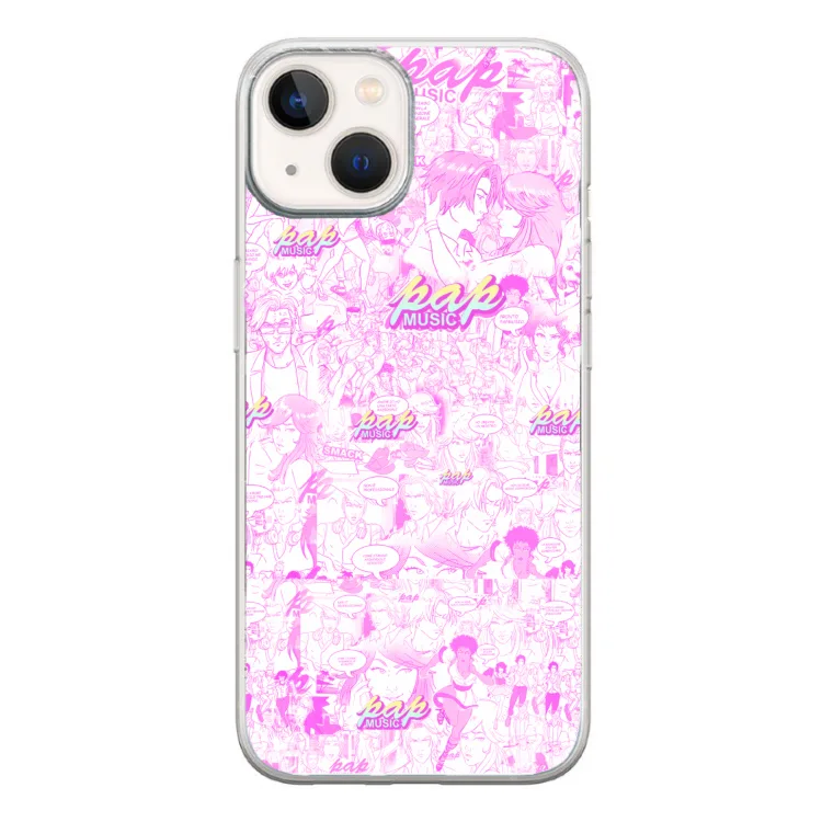 PAPmusic Allover Fumetto Completo Rosa-Cover 14