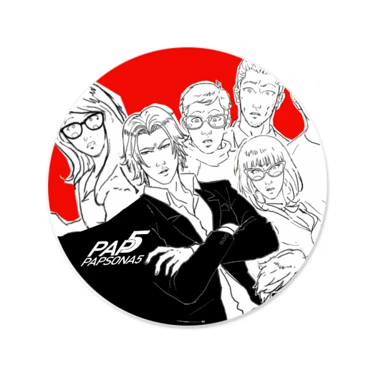 PAPmusic PAPsona 5-Sticker-8cm