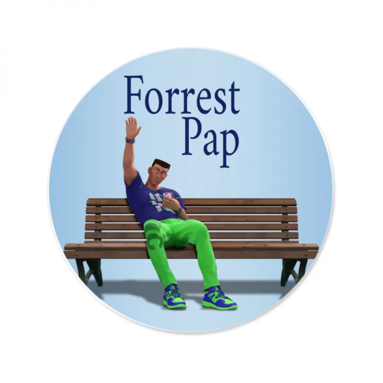 PAPmusic Forrest PAP-Sticker-8cm