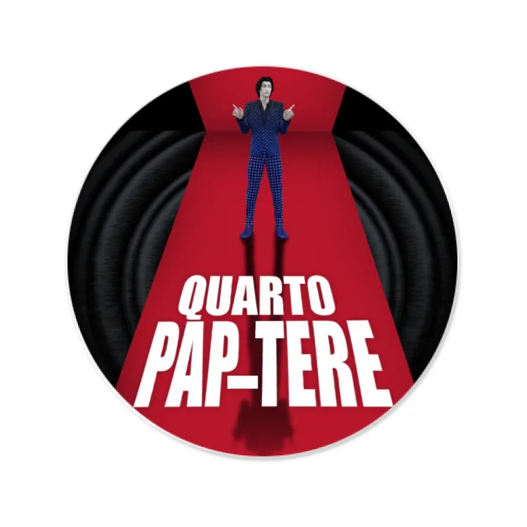 PAPmusic Quarto PAPtere-Sticker-8cm