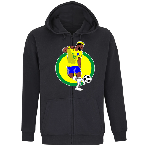 Felpa Premium Cappuccio Zip