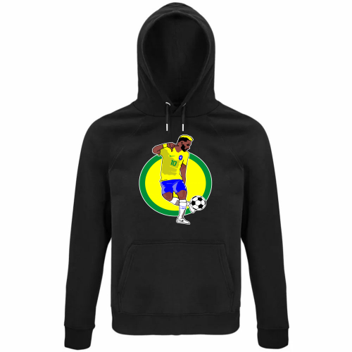 Felpa Organica Unisex Cappuccio