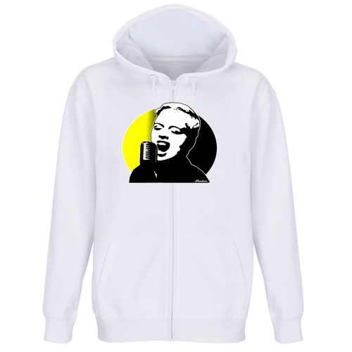 Felpa Premium Cappuccio Zip