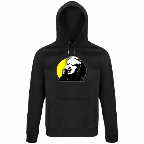 Felpa Organica Unisex Cappuccio