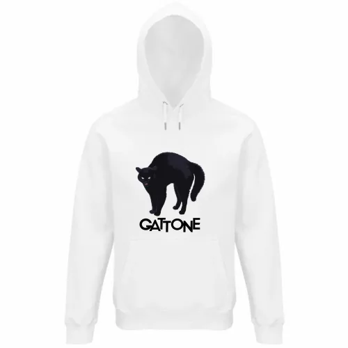 Felpa Organica Unisex Cappuccio