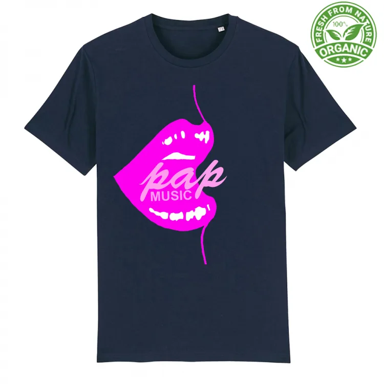 PAPmusic Baciami Ba Labbra-T-Shirt Unisex