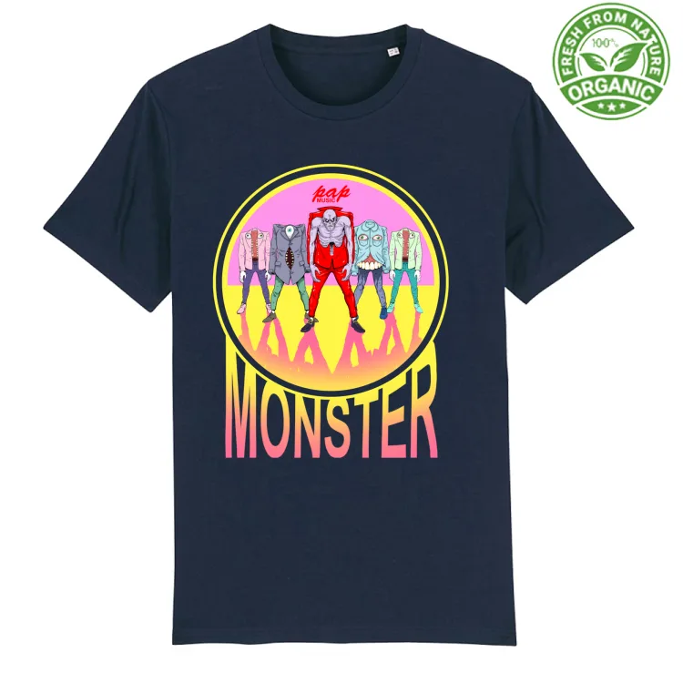 PAPmusic PAPmostri cerchio giallo-T-Shirt 