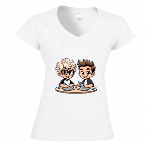 T-Shirt Donna Scollo V