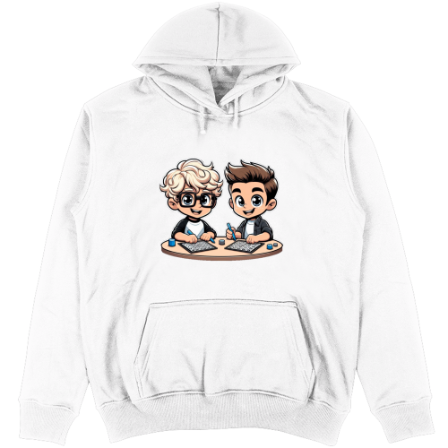 Felpa Unisex con Cappuccio