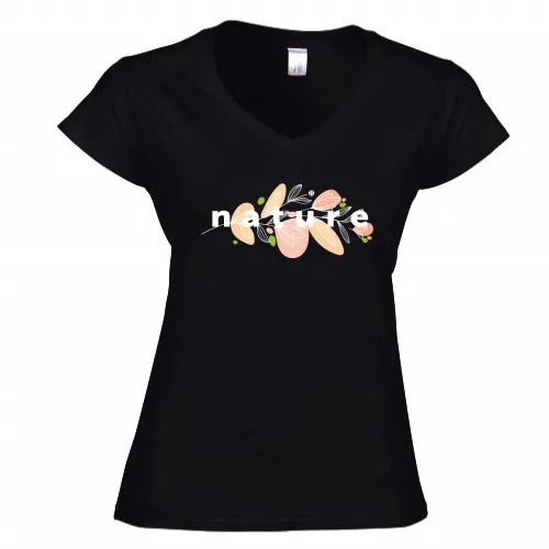 T-Shirt Donna Scollo V