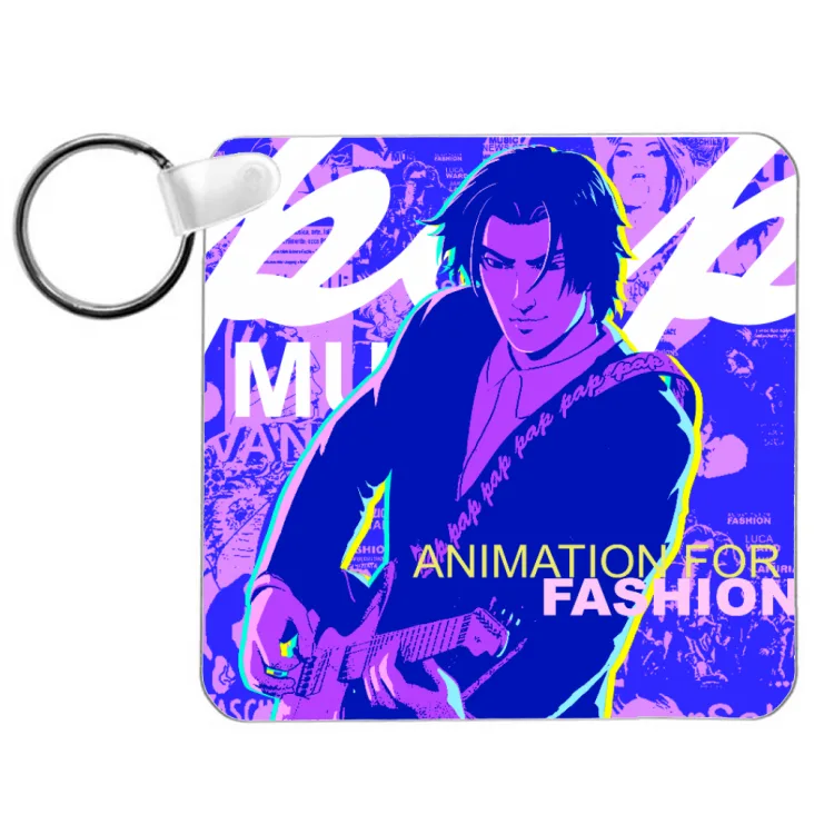 PAPmusic Cartoon Graphic Lui e Max- Portachiavi