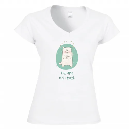 T-Shirt Donna Scollo V