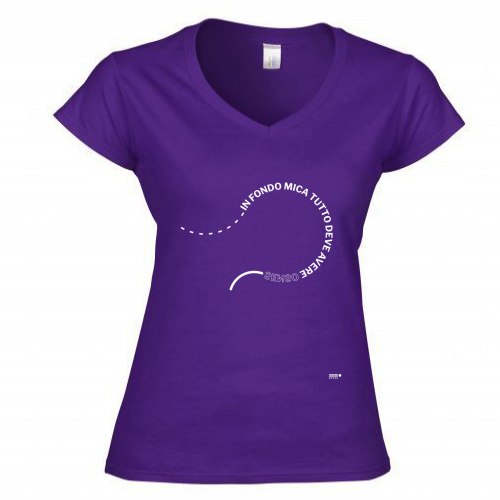 T-Shirt Donna Scollo V