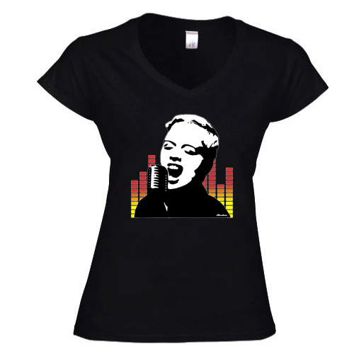 T-Shirt Donna Scollo V