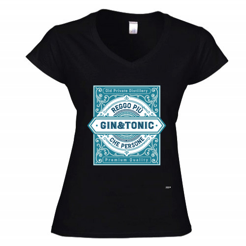T-Shirt Donna Scollo V