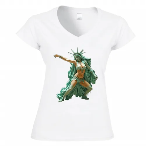 T-Shirt Donna Scollo V