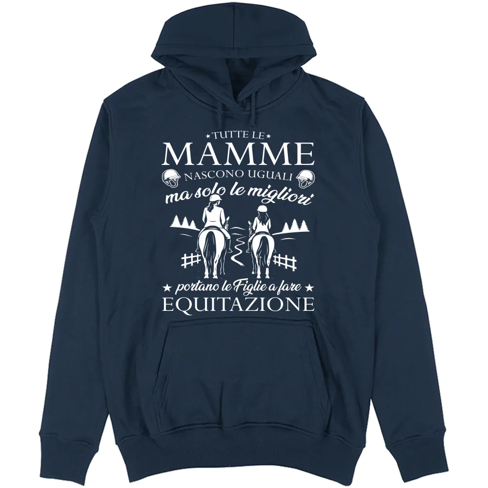 Le Mamme migliori portano le figlie a equitazione