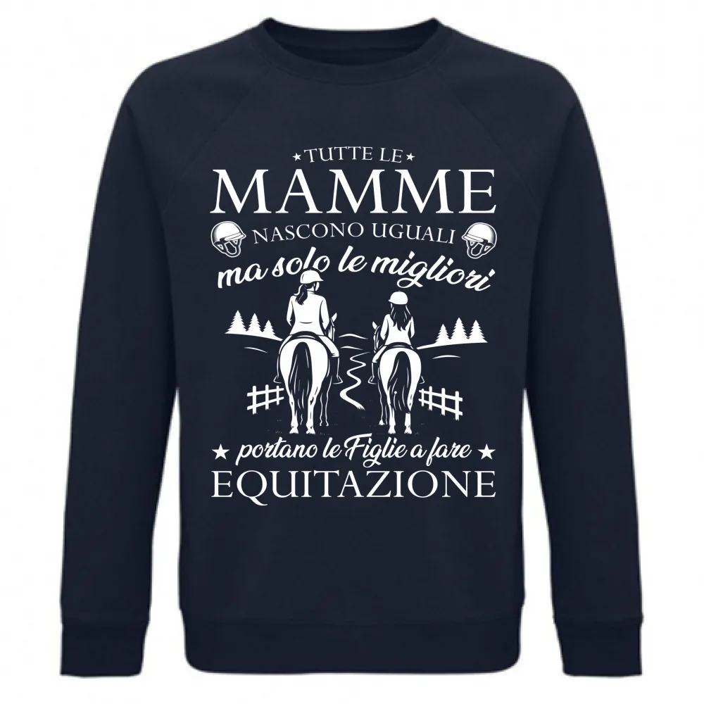 Le Mamme migliori portano le figlie a equitazione