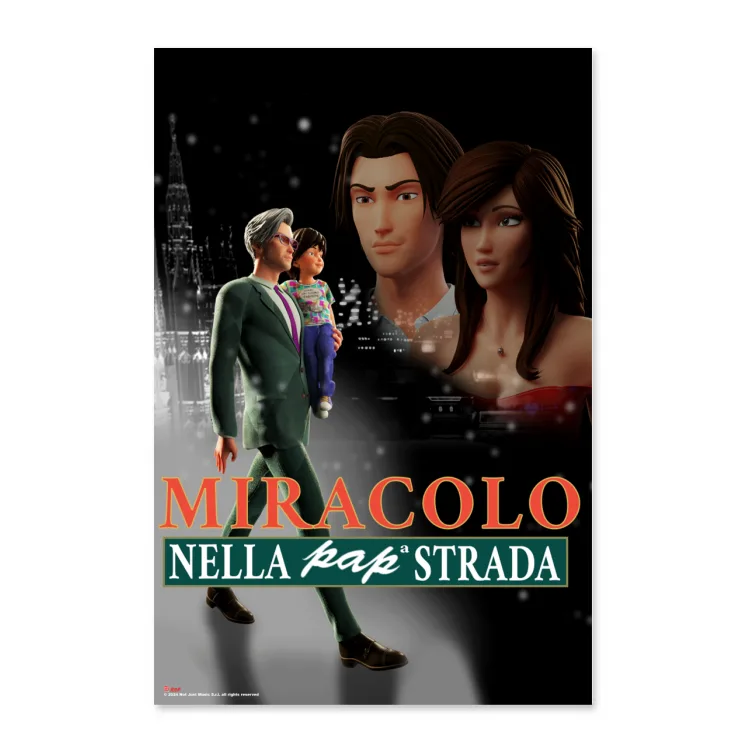 PAPmusic Miracolo Nella PAPa Strada-50x75