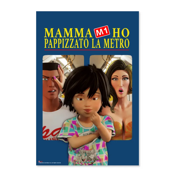PAPmusic Mamma ho PAPizzato la Metro-50x75