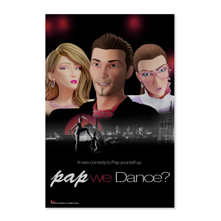PAPmusic PAP We Dance?-50x75