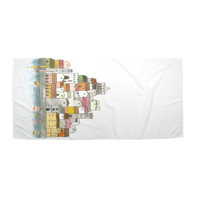 Riva del Garda Beach Towel