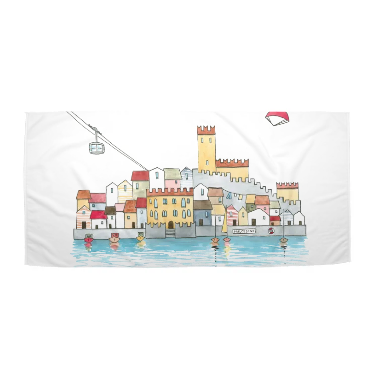 Malcesine Beach Towel