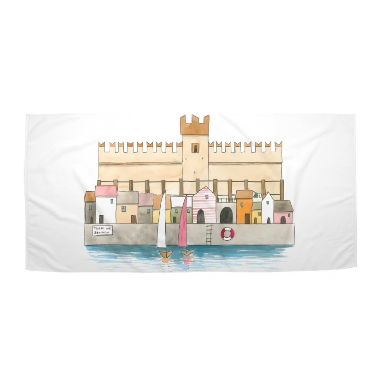 Torri del Benaco Beach Towel