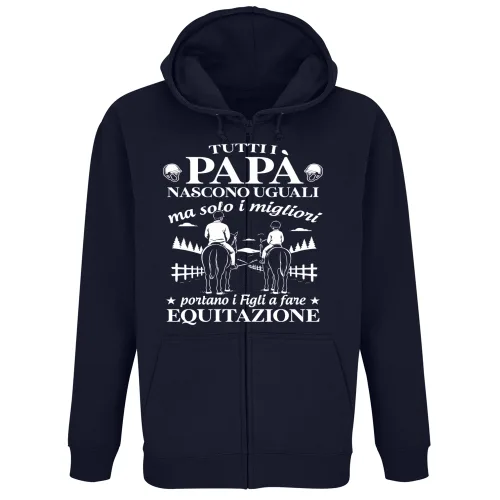 Felpa Premium Cappuccio Zip