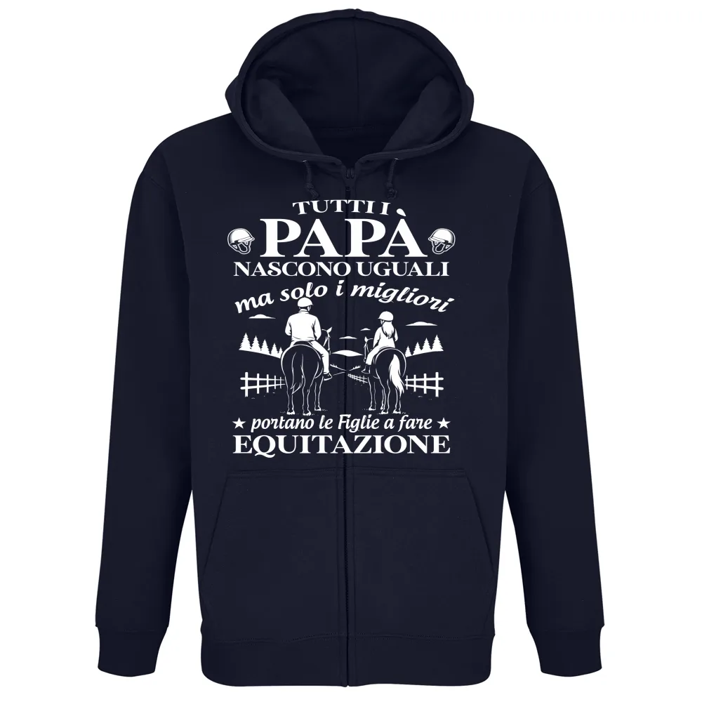 I Papà migliori portano le figlie a equitazione