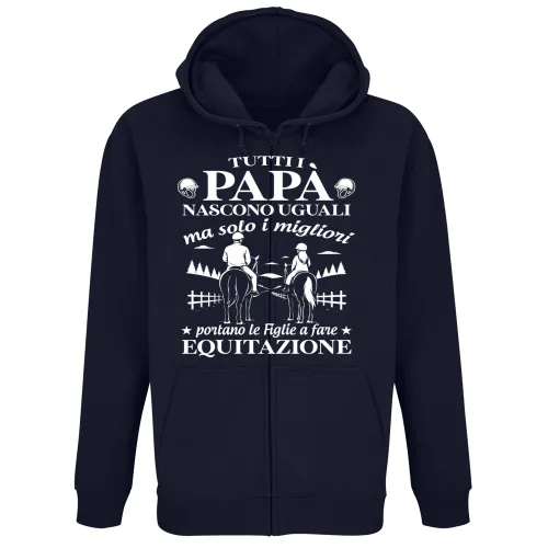 Felpa Premium Cappuccio Zip