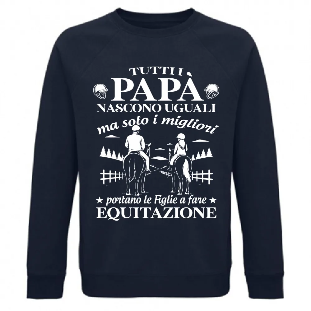 I Papà migliori portano le figlie a equitazione