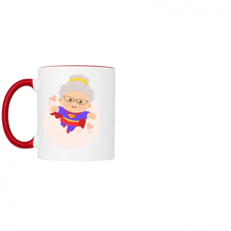 Tazza bicolore Super Nonna 3