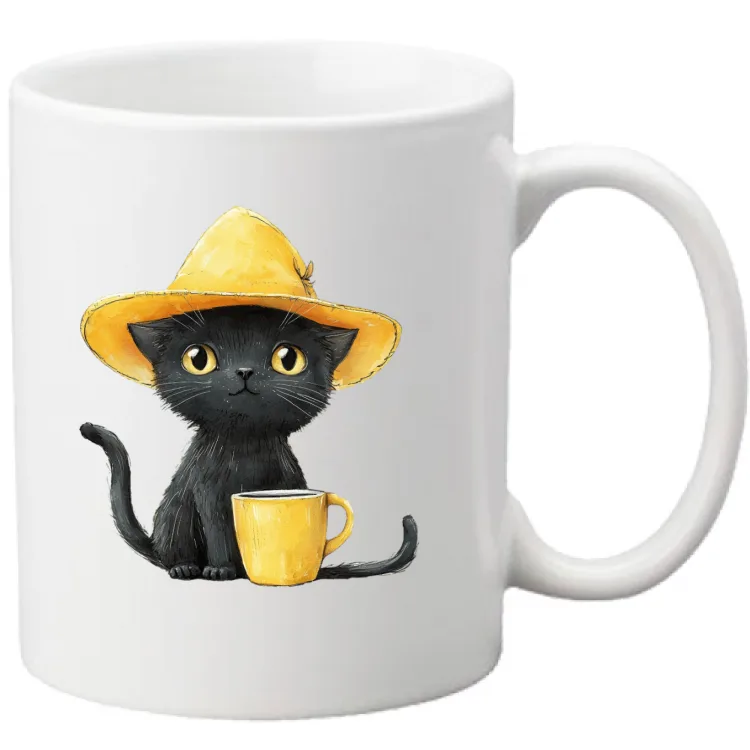 mug "cats and coffee"