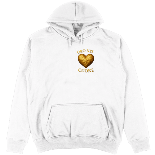 Felpa Unisex con Cappuccio