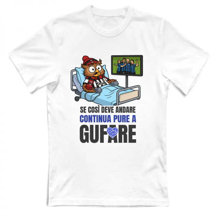 T-shirt Inter se così deve andare, continua pure 