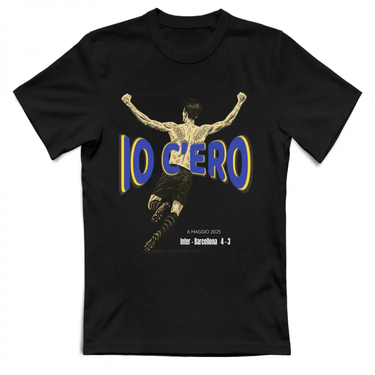 T-shirt IO C ERO - 6 Maggio 2025 - Inter - Barcell