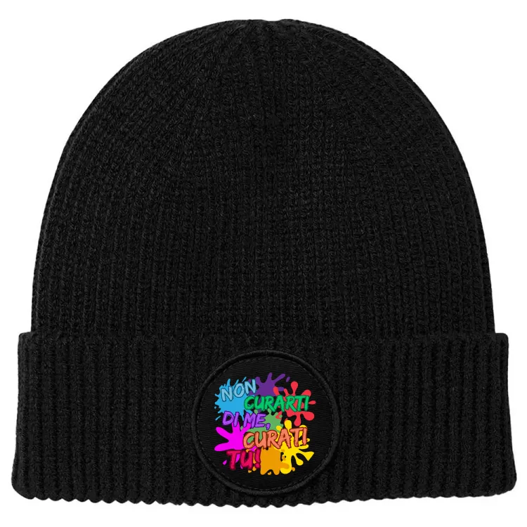 Cappellino lana Non curarti