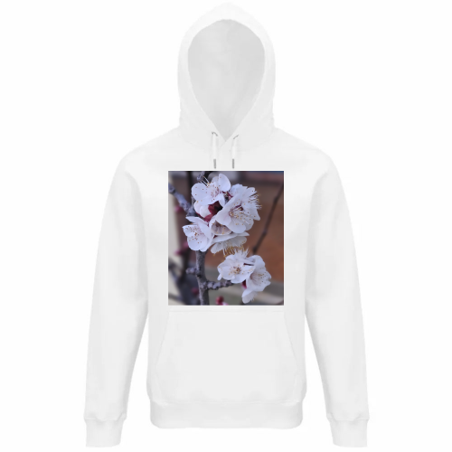 Felpa Organica Unisex Cappuccio
