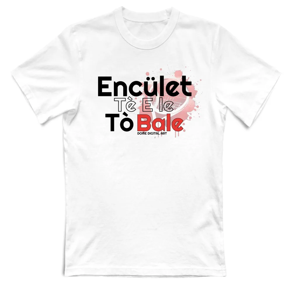 T-shirt Sport Tennis Enculet te 2