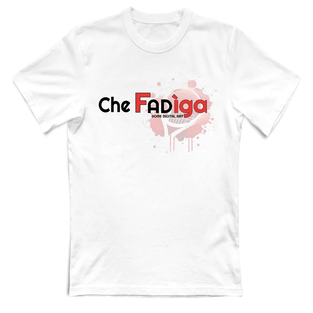 T-shirt Sport Tennis Che Fadiga 4