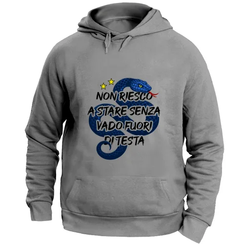 Felpa Unisex con Cappuccio Large