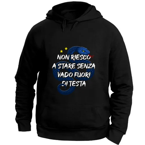 Felpa Unisex con Cappuccio Large
