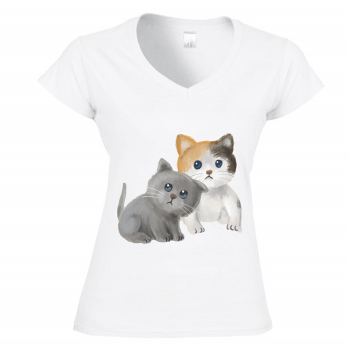 T-Shirt Donna Scollo V