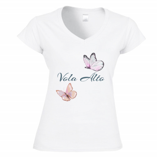 T-Shirt Donna Scollo V