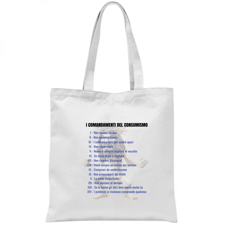 i comandamenti del consumismo
