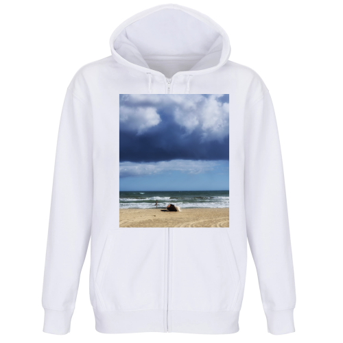 Felpa Premium Cappuccio Zip